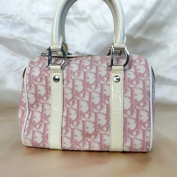 Rare Dior Pastel Pink Boston Bag - Picture 6 of 16